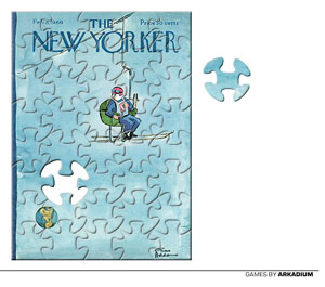 El puzzle de The New Yorker usa su portada como imagen para jugar.