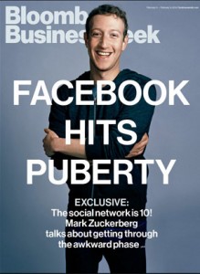 Mark Zuckerberg en la portada de la última edición de Bloomberg Businessweek