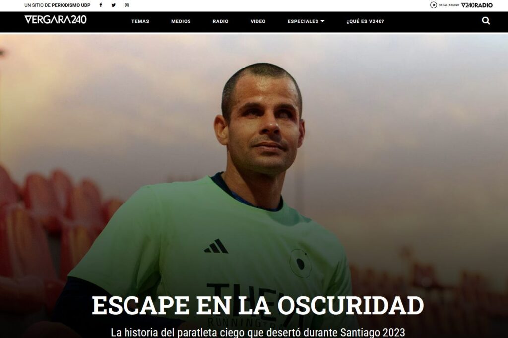 Portada del reportaje premiado por la SIP.